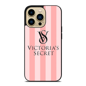 VICTORIA'S SECRET PINK STRIPES iPhone 14 Pro Max Case Cover