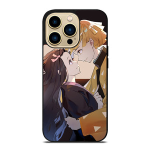 ZENITSU AND NEZUKO KAMADO DEMON SLAYER iPhone 14 Pro Max Case Cover ZENITSU AND NEZUKO KAMADO DEMON SLAYER iPhone 14 Pro Max Case Cover