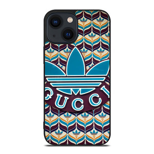ADIDAS FEAT GUCCI LOGO iPhone 14 Plus Case Cover ADIDAS FEAT GUCCI LOGO iPhone 14 Plus Case Cover