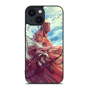 ATTACK ON TITAN COLOSSAL iPhone 14 Plus Case Cover ATTACK ON TITAN COLOSSAL iPhone 14 Plus Case Cover
