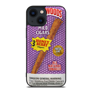 BACKWOODS HONEY BERRY CIGARS iPhone 14 Plus Case Cover BACKWOODS HONEY BERRY CIGARS iPhone 14 Plus Case Cover