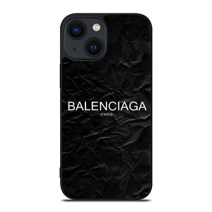 BALENCIAGA LOGO BLACK PAPER iPhone 14 Plus Case Cover