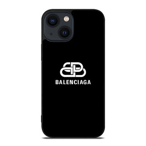 BALENCIAGA LOGO BLACK iPhone 14 Plus Case Cover BALENCIAGA LOGO BLACK iPhone 14 Plus Case Cover