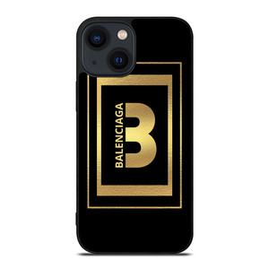 BALENCIAGA LOGO GOLD iPhone 14 Plus Case Cover BALENCIAGA LOGO GOLD iPhone 14 Plus Case Cover