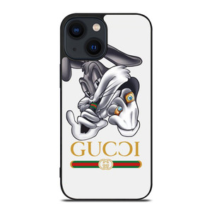 BUGS BUNNY CARTOON GUCCI LOGO iPhone 14 Plus Case Cover BUGS BUNNY CARTOON GUCCI LOGO iPhone 14 Plus Case Cover