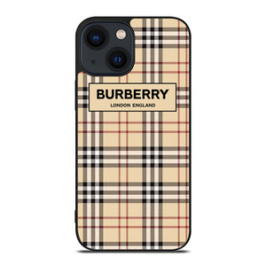 BURBERRY LONDONG ENGLAND PATTERN iPhone 14 Plus Case Cover BURBERRY LONDONG ENGLAND PATTERN iPhone 14 Plus Case Cover