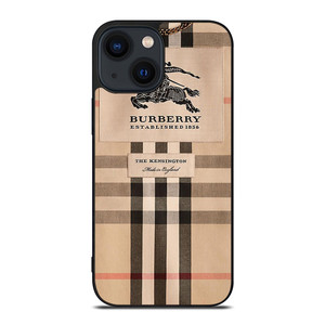 BURBERRY TAG LOGO iPhone 14 Plus Case Cover