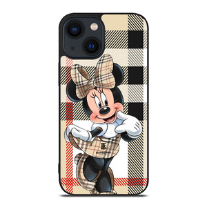 BURBERRY X MINNIE MOUSE DISNEY iPhone 14 Plus Case Cover BURBERRY X MINNIE MOUSE DISNEY iPhone 14 Plus Case Cover