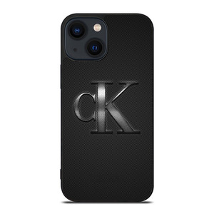 CALVIN CLEIN CK LOGO carbon iPhone 14 Plus Case Cover
