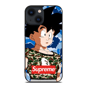 CAMO GOHAN BAPE SUPREME iPhone 14 Plus Case Cover