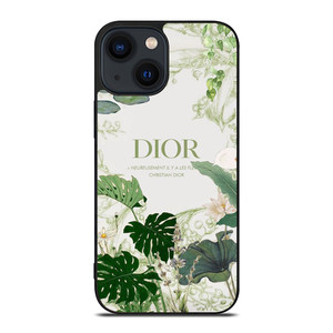 CHRISTIAN DIOR PARIS FLORAL GREEN iPhone 14 Plus Case Cover CHRISTIAN DIOR PARIS FLORAL GREEN iPhone 14 Plus Case Cover