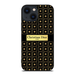 CHRISTIAN DIOR PARIS GOLDEN LOGO iPhone 14 Plus Case Cover CHRISTIAN DIOR PARIS GOLDEN LOGO iPhone 14 Plus Case Cover