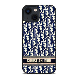 CHRISTIAN DIOR PARIS LOGO PATTERN iPhone 14 Plus Case Cover CHRISTIAN DIOR PARIS LOGO PATTERN iPhone 14 Plus Case Cover