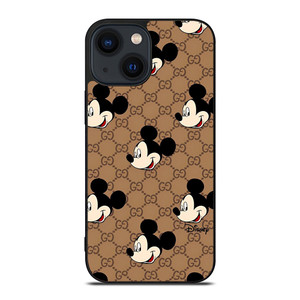 COACH MICKEY MOUSE BROWN iPhone 14 Plus Case Cover COACH MICKEY MOUSE BROWN iPhone 14 Plus Case Cover