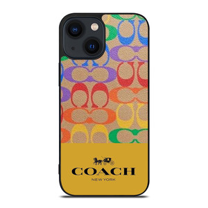 COACH NEW YORK ICON LOGO iPhone 14 Plus Case Cover COACH NEW YORK ICON LOGO iPhone 14 Plus Case Cover