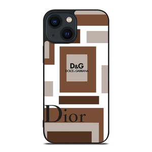 D&G DOLCE AND GABBANA DIOR iPhone 14 Plus Case Cover