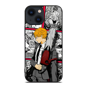 DENJI CHAINSAW MAN ANIME COLLAGE iPhone 14 Plus Case Cover DENJI CHAINSAW MAN ANIME COLLAGE iPhone 14 Plus Case Cover
