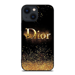DIOR GOLDEN LOGO iPhone 14 Plus Case Cover DIOR GOLDEN LOGO iPhone 14 Plus Case Cover