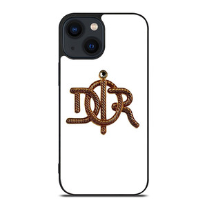 DIOR METAL LOGO iPhone 14 Plus Case Cover DIOR METAL LOGO iPhone 14 Plus Case Cover
