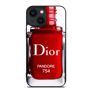 DIOR NAIL POLISH RED iPhone 14 Plus Case Cover DIOR NAIL POLISH RED iPhone 14 Plus Case Cover