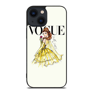 DISNEY PRINCESS BELLE VOGUE iPhone 14 Plus Case Cover DISNEY PRINCESS BELLE VOGUE iPhone 14 Plus Case Cover