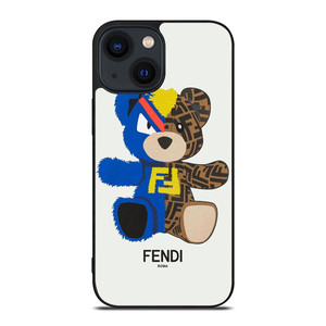 FENDI ROMA LOGO BEAR ICON iPhone 14 Plus Case Cover FENDI ROMA LOGO BEAR ICON iPhone 14 Plus Case Cover