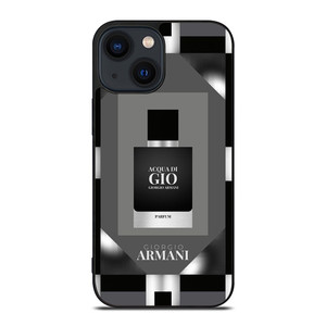 GIORGIO ARMANI PARFUME ACQUA DI iPhone 14 Plus Case Cover GIORGIO ARMANI PARFUME ACQUA DI iPhone 14 Plus Case Cover