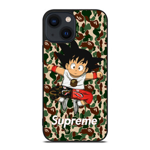 GOKU SUPREME BAPE SHARK CAMO iPhone 14 Plus Case Cover GOKU SUPREME BAPE SHARK CAMO iPhone 14 Plus Case Cover