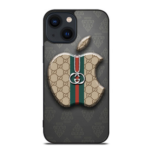 GUCCI APPLE LOGO iPhone 14 Plus Case Cover GUCCI APPLE LOGO iPhone 14 Plus Case Cover
