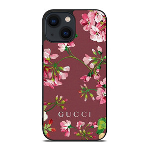 GUCCI FLORAL LOGO iPhone 14 Plus Case Cover GUCCI FLORAL LOGO iPhone 14 Plus Case Cover