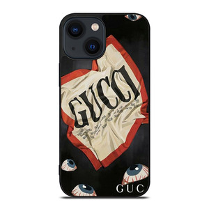 GUCCI LOGO EYES ART iPhone 14 Plus Case Cover