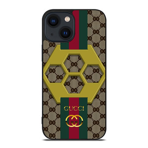 GUCCI LOGO HEXAGON iPhone 14 Plus Case Cover GUCCI LOGO HEXAGON iPhone 14 Plus Case Cover