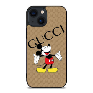 GUCCI LOGO ICON X MICKEY MOUSE DISNEY iPhone 14 Plus Case Cover GUCCI LOGO ICON X MICKEY MOUSE DISNEY iPhone 14 Plus Case Cover
