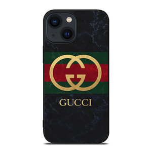 GUCCI LOGO MARBLE PATTERN iPhone 14 Plus Case Cover