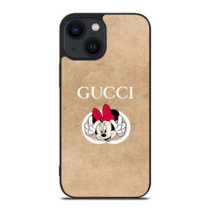 GUCCI LOGO PATTERN DISNEY MINNIE MOUSE iPhone 14 Plus Case Cover GUCCI LOGO PATTERN DISNEY MINNIE MOUSE iPhone 14 Plus Case Cover