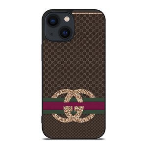 GUCCI LOGO PATTERN SPARKLE EMBLEM iPhone 14 Plus Case Cover GUCCI LOGO PATTERN SPARKLE EMBLEM iPhone 14 Plus Case Cover