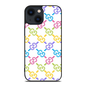 GUCCI LOGO RAINBOW ICON iPhone 14 Plus Case Cover GUCCI LOGO RAINBOW ICON iPhone 14 Plus Case Cover