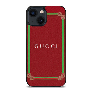 GUCCI LOGO RED iPhone 14 Plus Case Cover