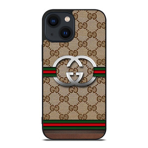GUCCI LOGO STRIPE 2 iPhone 14 Plus Case Cover GUCCI LOGO STRIPE 2 iPhone 14 Plus Case Cover