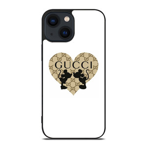 GUCCI LOGO X MICKEY MINNIE MOUSE KISS DISNEY iPhone 14 Plus Case Cover GUCCI LOGO X MICKEY MINNIE MOUSE KISS DISNEY iPhone 14 Plus Case Cover
