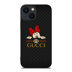 GUCCI LOGO X MINNIE MOUSE DISNEY iPhone 14 Plus Case Cover GUCCI LOGO X MINNIE MOUSE DISNEY iPhone 14 Plus Case Cover