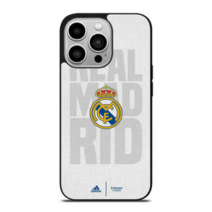 REAL MADRID ADIDAS LOGO iPhone 14 Pro Case Cover REAL MADRID ADIDAS LOGO iPhone 14 Pro Case Cover