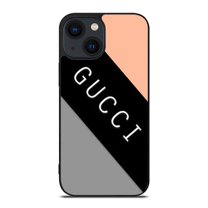 GUCCI LUXURY SLICED LOGO iPhone 14 Plus Case Cover