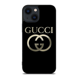 GUCCI METAL LOGO iPhone 14 Plus Case Cover