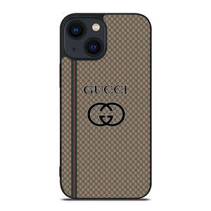 GUCCI PATTERN LOGO ICON iPhone 14 Plus Case Cover