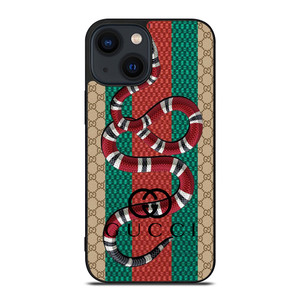GUCCI SNAKE LOGO iPhone 14 Plus Case Cover
