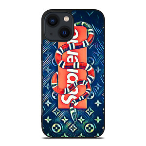 GUCCI SUPREME iPhone 14 Plus Case Cover