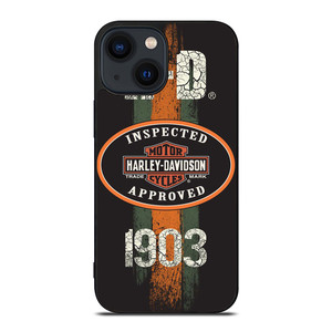 HARLEY DAVIDSON 1903 INSPECTED iPhone 14 Plus Case Cover HARLEY DAVIDSON 1903 INSPECTED iPhone 14 Plus Case Cover
