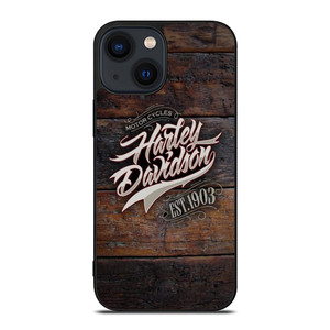 HARLEY DAVIDSON 1903 LOGO iPhone 14 Plus Case Cover HARLEY DAVIDSON 1903 LOGO iPhone 14 Plus Case Cover