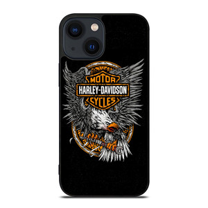 HARLEY DAVIDSON EAGLE LOGO iPhone 14 Plus Case Cover